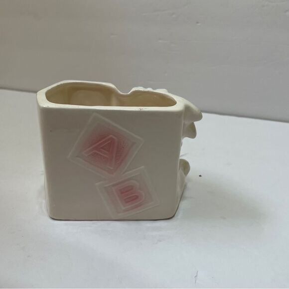 VINTAGE 70s CERAMIC NURSERY DECOR. MADE IN JAPAN. SET OF FOUR. - Picture 10 of 14